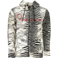 Cavalli Class White Cotton Sweater