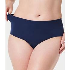 Blue - Women Girdles Spanx Women's Undie-tectable Smoothing Brief