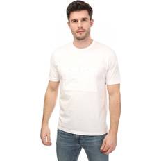 Mens T-Shirt in White Cotton