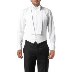 Hvid Jakkesæt Stenströms White Evening Waistcoat Aftenens Tøj - Hvid