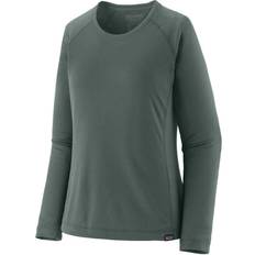 Patagonia Women Base Layers Patagonia Women's Capilene Midweight Crew Baselayer Top Nouveau Green X-Small