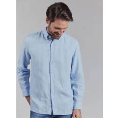Sebago Linen Shirt Light Blue