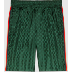 Gucci Swimwear Gucci GG Nylon Jacquard Swim Shorts - Green