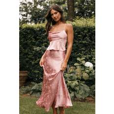 Clothing Belle Two Piece Set Dusty Rose