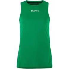Gröna Linnen Craft Rush tank top dam, Team green