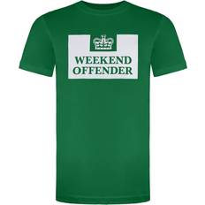 Weekend Offender T-shirts Weekend Offender short sleeve crew neck mens green prison t-shirt tsaw2204 vert