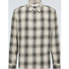 Frame Skjorter Frame Baja tartan cotton shirt beige