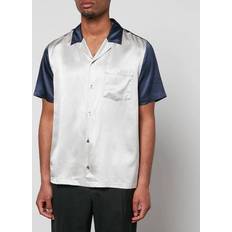 Wood Wood Shirts Wood Wood Brandon Silk-Satin Shirt