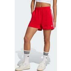 Men - Red Trousers & Shorts adidas Originals Firebird shorts in red