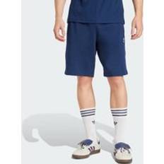 Adidas Essentials Trefoil Shorts - Dunkelblau/Weiß