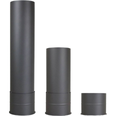 Lanzzas Double Wall Sleeve for ø 130 mm with & without Extension Stove Pipe Wall Sleeve
