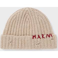 Beige - Men Beanies Marni BEANIE beige male Beanies now available at BSTN in