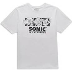 Clothing Sonic The Hedgehog Trio Men's T-Shirt White