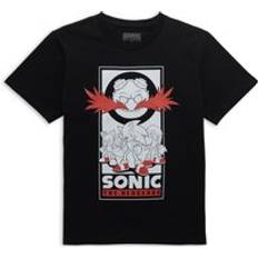 Clothing Sonic The Hedgehog Team Up Men's T-Shirt Black