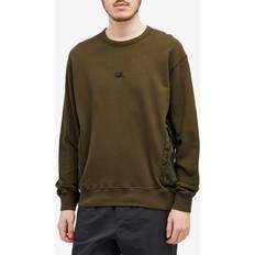 C.P. Company Truien C.P. Company Gemengd Katoenen Fleece Sweatshirt - Ivy Green