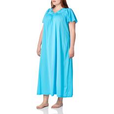 Turquoise - Women Nightgowns Shadowline Women's Petals 53 Gown in Blue 32280 HerRoom.com