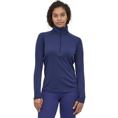 Patagonia Women Base Layer Tops Patagonia Capilene Midweight Zip-Neck Top Women's Sound Blue