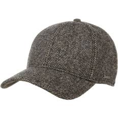 Stetson Baseball Cap Wool Herringbone Antra Melange XL 60-61 cm