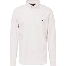 Tommy Hilfiger Green Shirts Tommy Hilfiger Oxford Shirt - Beige Stripe