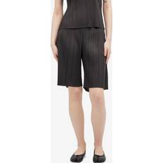 Pleats Shorts Pleats Please Issey Miyake Monthly Colors April Shorts grey