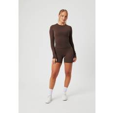Björn Borg Bruna Byxor & Shorts Björn Borg Studio Alice Highwaist Shorts - Brun
