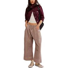 Free People Sweet Talk Chino Trousers in Phantom