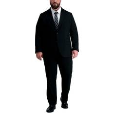 Suits Haggar Big & Tall J.M. Tailored Fit Suit Separate Pant, 30, Black 50 30