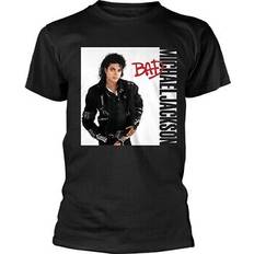 Michael jackson bad black black t-shirt