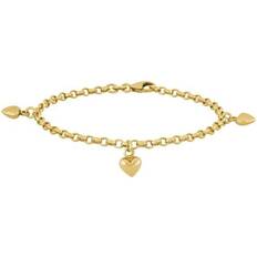 Børn Armbånd Noa Noa Kids Jewellery Forg. Sølvarmbånd M/hjerter