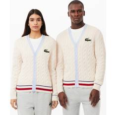 Baumwolle - Unisex Cardigans Lacoste Cardigan Beige