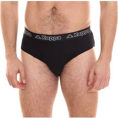 Kappa Kalsonger Kappa herren slip baumwoll-stretch unterwäsche logobund unterhose 711167 schwarz