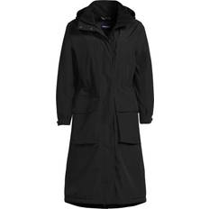 Lands' End XL Coats Lands' End Womens Squall Stadium Insulated Coat Black Regular