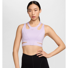 Purple Bras Nike Women's FutureMove Light-Support Non-Padded Strappy Sports Bra in Purple, FQ2640-512