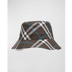 Burberry Men Hats Burberry Check Bucket Hat - Snug