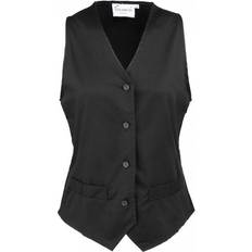 Boutons - Femme Gilets Premier Womens/Ladies Hospitality Waistcoat