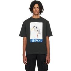 Heron Preston Men's Bird Painted T-Shirt Black