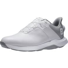 FootJoy ProLite BOA Vandtætte Herre Golfsko Uden Spikes - White/White/Grey
