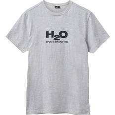H2O Överdelar H2O Logo Tee - Grå