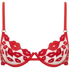 Bluebella Marian Wired Bra Tomato Red/Sheer