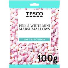 Tesco Pink & White Mini Marshmallows 100G