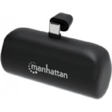 Manhattan Powerbank 5000 mAh mit integriertem USB-C-Stecker 10W zur Nutzung als Handyhalterung 102636