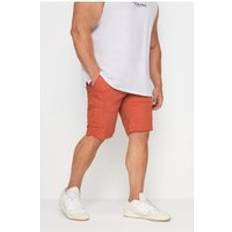 Jack & Jones Orange Trousers & Shorts Jack & Jones Mens Big Tall Orange Cargo Shorts Big Tall