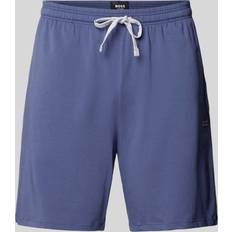 Baumwolle Shorts BOSS Sweatshorts mit Label-Detail Modell 'Headlo'