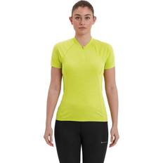 Montane Women Tops Montane Dart Nano Short Sleeve T-shirt Yellow Woman