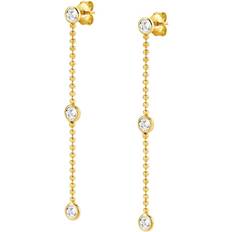 Nomination Dam Örhängen Nomination Bella Bloom Gold Crystal Earrings One