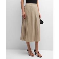 Emporio Armani Beige Skirts Emporio Armani Pleated Midi Skirt