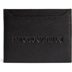 Multicolored Card Cases Emporio Armani OFFICIAL STORE Tumbled Leather Card Holder