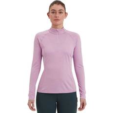 Montane Herren Oberteile Montane Dart Zip Neck Long Sleeve T-Shirt