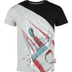 Avengers Herr T-shirts Avengers Marvel T-shirt Thor för Herr svart/gråmelerad