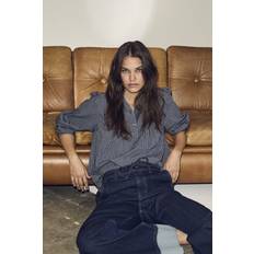 Co'Couture Forudbestilling Co´couture Simonacc Stripe Blouse 35559 Navy blå